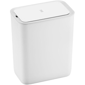 EKO Wall-Mount Sensor Prullenbak 8 Liter - Wit - Fingerprintproof - Soft-close