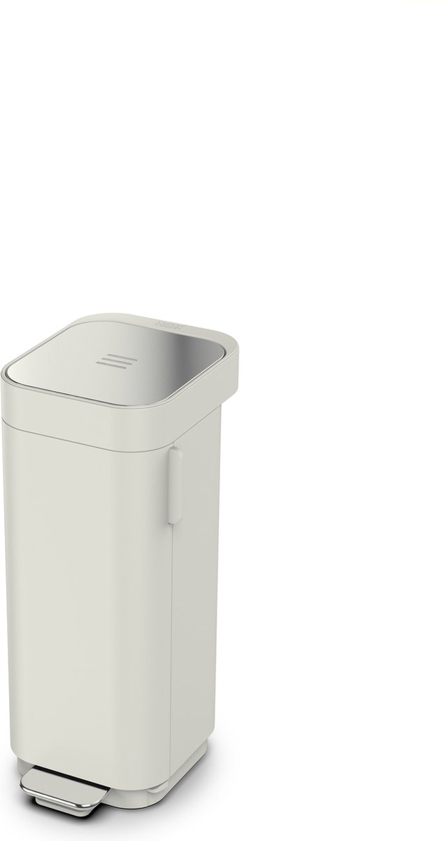 JosephJoseph - Porta - Prullenbak - met Pedaal - 40 Liter - Stone