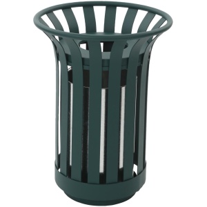 Ronde Buitenafvalbak - 23 l - Mat Groen