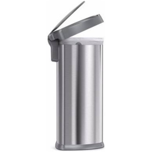 Simplehuman - Afvalemmer Sensor Semi-Round met kunststof deksel 45 liter - Simplehuman