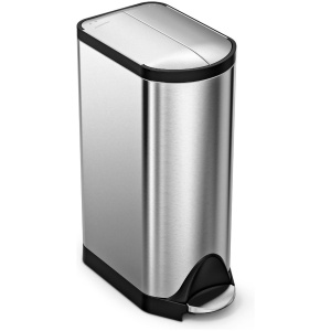 Simplehuman Butterfly Deluxe Prullenbak - 30 l - RVS