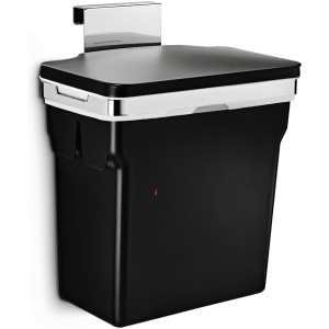 Simplehuman In-Cabinet Prullenbak - Kunststof - 10L - Zwart