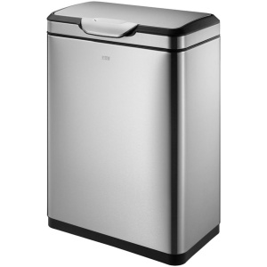 EKO - Touch Pro recycler 20+20 ltr, EKO - Stainless steel Plastic - mat RVS