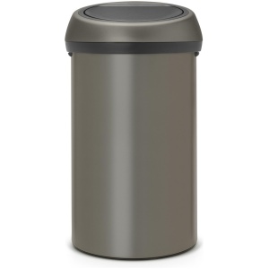 Brabantia Touch Bin Prullenbak - 60 l - Platinum
