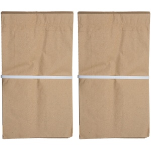 BioMat composteerbare zakken - Papier - 10 liter - 2 x 50 stuks