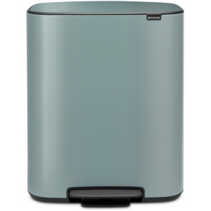 Brabantia Bo Prullenbak - 60 liter - Metallic Mint