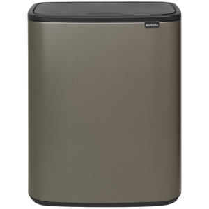 Brabantia Bo Touch Bin 2 x 30 Liter Platinum