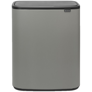 Brabantia Bo Touch Bin 60 Liter Mineral Concrete Grey