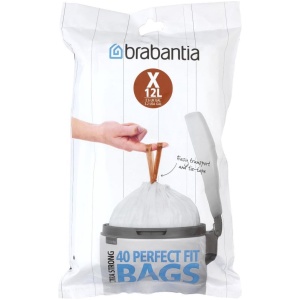Brabantia Perfect Fit Afvalzakken - 12 l - Code X - 40 stuks