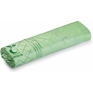 Composteerbare containerzakken - 120/150L - Biologisch afbreekbaar - Europees gecertificeerd - Biobased materiaal