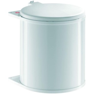 Hailo Inbouw Prullenbak - 15 l - Wit