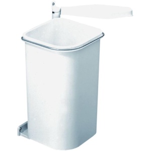 Hailo Inbouw Prullenbak - 5 l - Wit