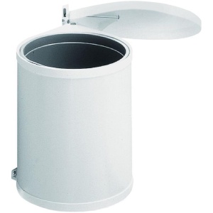 Hailo Mono Inbouw Prullenbak - 12 l - Wit