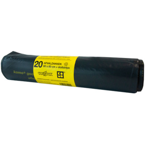 Komo Afvalzak 60x80cm T50 60 liter (20 rol à 20 stuks)