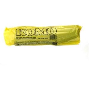 Komo afvalzakken 60L 20st 60x80cm