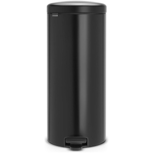 NewIcon Prullenbak Kunststof Binnenemmer - Matt Black - 30 Liter - Duurzaam - Modern vegetable waste bin