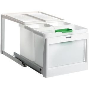 Stala EKO Inbouw Prullenbak EKO - 21 l + 16 l - Wit