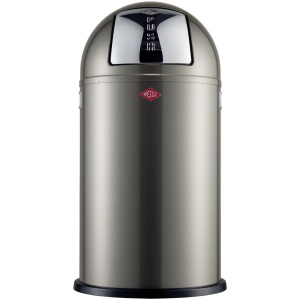 Wesco Pushboy Afvalemmer - 50 l - Grafiet
