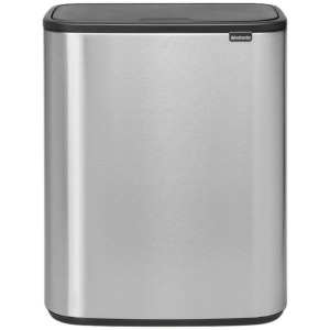 Brabantia Bo Touch Bin 2 x 30 Liter Rvs Fingerprint Proof