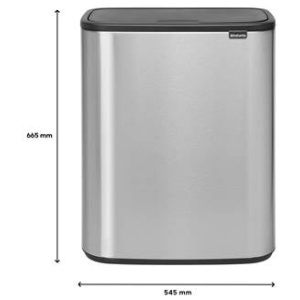 Brabantia Bo Touch Bin 60 Liter Vingerafdrukvrij
