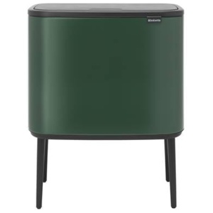 Brabantia Bo Touch Bin Afvalemmer 3 x 11 L - Pine Green