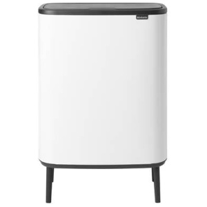 Brabantia Bo Touch Bin Hi Afvalemmer 2 x 30 L - Wit