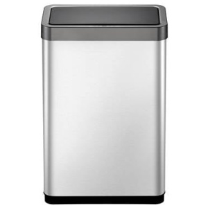 EKO Mirage X Sensor Recycler Bin 2x20 liter - RVS - Mat
