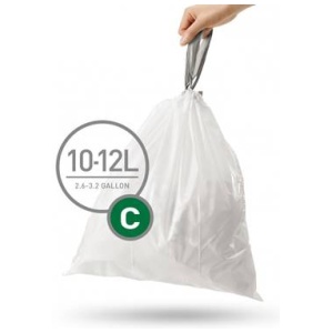 Simplehuman Code C Afvalzakken 10-12 Liter - 20 zakken