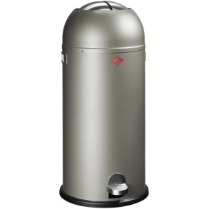 Wesco Kickmaster Pedaalemmer - 40 l - Maxi Nieuw Zilver