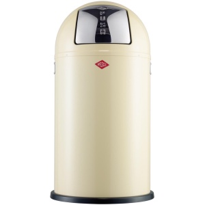 Wesco Pushboy Afvalemmer - 50 l - Amandel