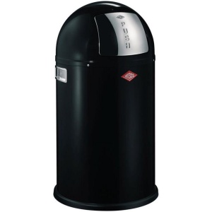 Wesco Pushboy Junior Prullenbak - 22 l - Zwart
