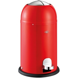 Wesco Kickmaster Junior Prullenbak - Pedaalemmer Wesco - 12 Liter - Rood