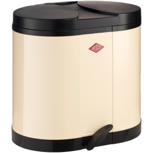 Wesco Double Bin 170 Prullenbak - 2x15 l - Amandel