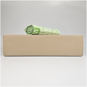 Biologisch Afbreekbare Afvalzakken | 100 Zakken | 200 Liter | BIO | 95x125 cm - Composteerbare Vuilniszakken, Compostbag, GFT Containerzak