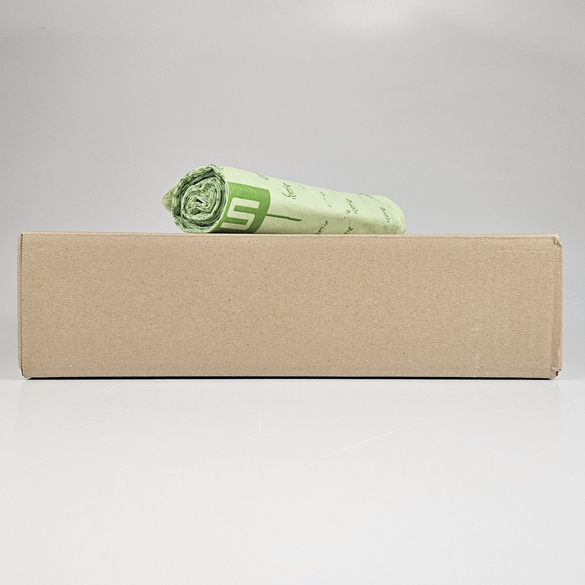 Biologisch Afbreekbare Afvalzakken | 100 Zakken | 200 Liter | BIO | 95x125 cm - Composteerbare Vuilniszakken, Compostbag, GFT Containerzak