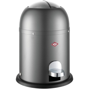 Pedaalemmer - Mini Master -Grafiet mat - Wesco - afvalvolume 6 L