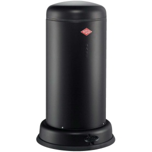 Baseboy - Pedaalemmer - 20 liter - Mat Zwart - Wesco - voetstapmechanisme