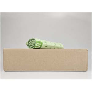 Biologisch Afbreekbare Afvalzakken | 100 Zakken | 200 Liter | BIO | 95x125 cm - Composteerbare Vuilniszakken, Compostbag, GFT Containerzak