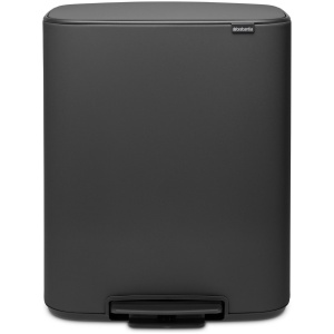Brabantia Bo Prullenbak - 60 liter - Mineral Infinite Grey