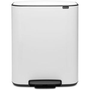 Brabantia Bo Prullenbak - 60 liter - White