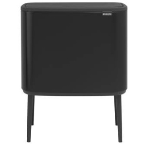 Brabantia Bo Touch Bin Afvalemmer 3 x 11 L - Zwart