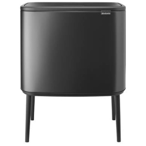Brabantia Bo Touch Bin Afvalemmer 3 x 11 Liter - Confident Grey