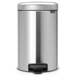 Brabantia NewIcon Pedaalemmer 12 L - Matt Steel