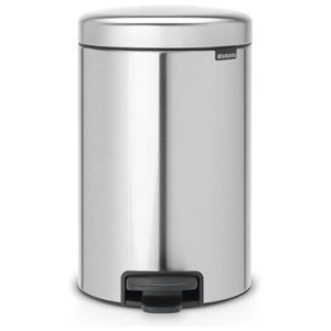 Brabantia NewIcon Pedaalemmer 12 L Vingerafdrukvrij - Matt Steel