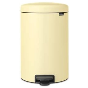 Brabantia NewIcon Pedaalemmer 20 L - Mellow Yellow