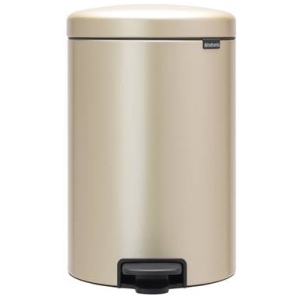 Brabantia NewIcon Pedaalemmer 20 L - Metallic Gold