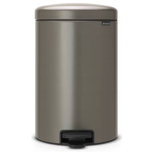 Brabantia NewIcon Pedaalemmer 20 L - Platinum