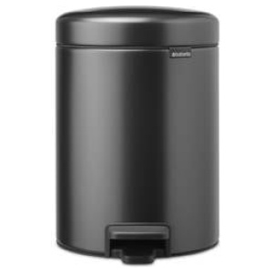 Brabantia NewIcon Pedaalemmer 5 Liter - Confident Grey