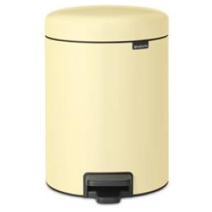Brabantia NewIcon Pedaalemmer 5 Liter - Mellow Yellow