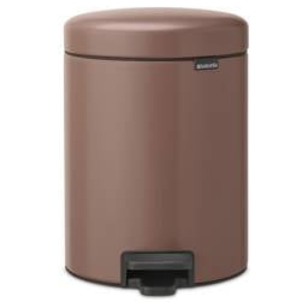 Brabantia NewIcon Pedaalemmer 5 Liter - Satin Taupe